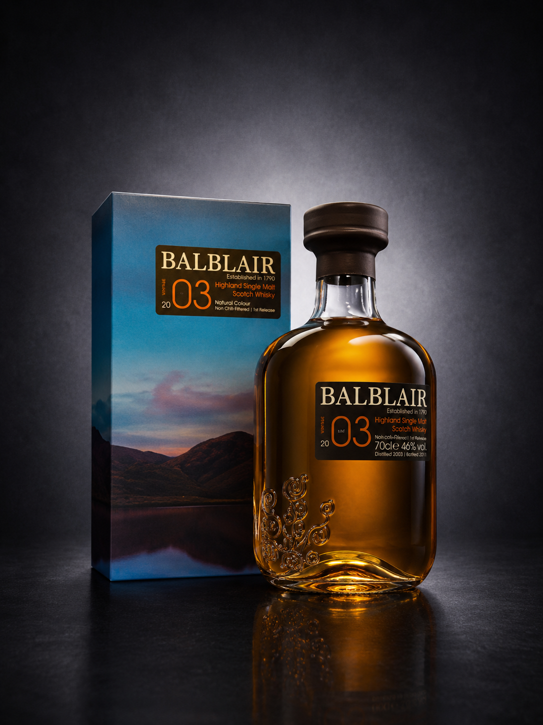 Balblair - 2003 Vintage (1st Release) Bottled 2015