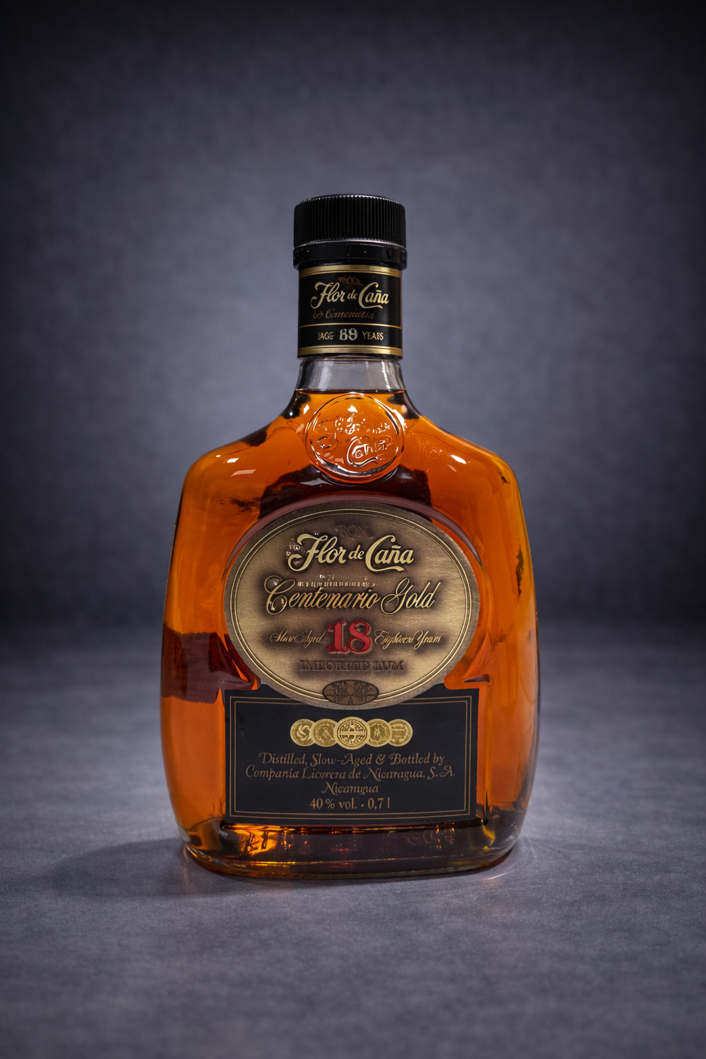 Flor de Caña 18 Year Old Centenario Gold Rum