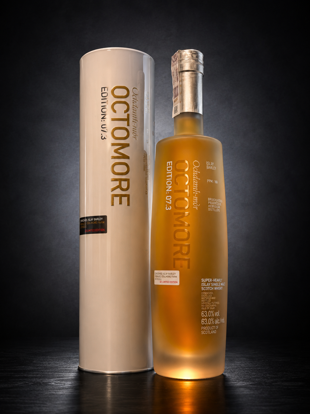 Octomore 5 Year Old Single Malt Whisky 07.3