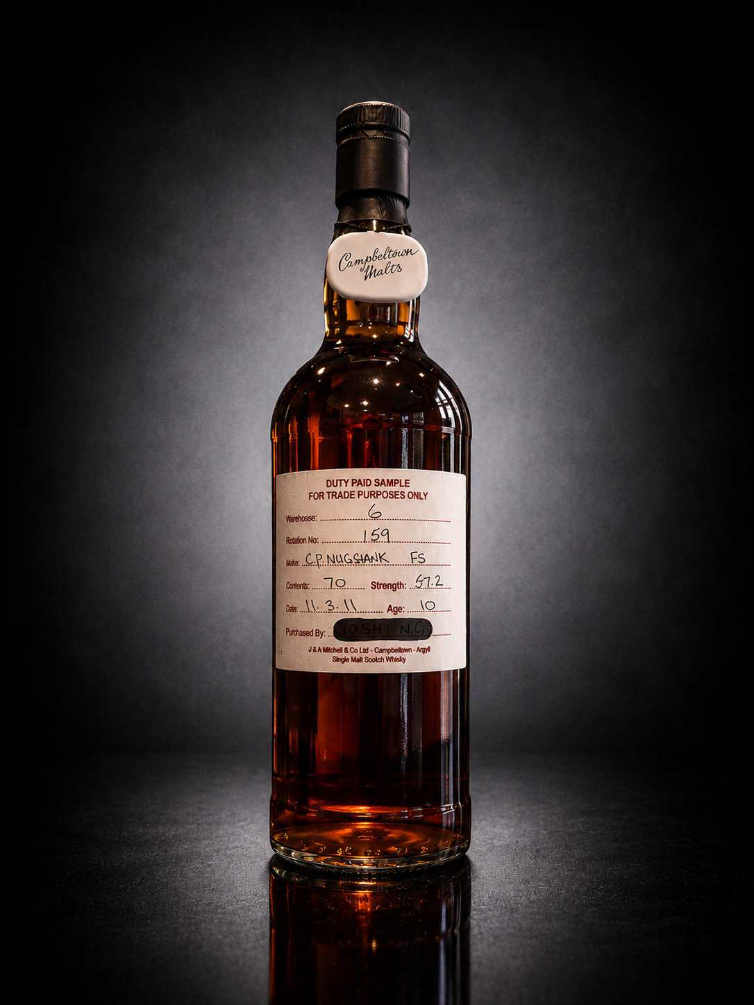 Springbank - 10 Years Old 2011 - FS Duty Paid Sample