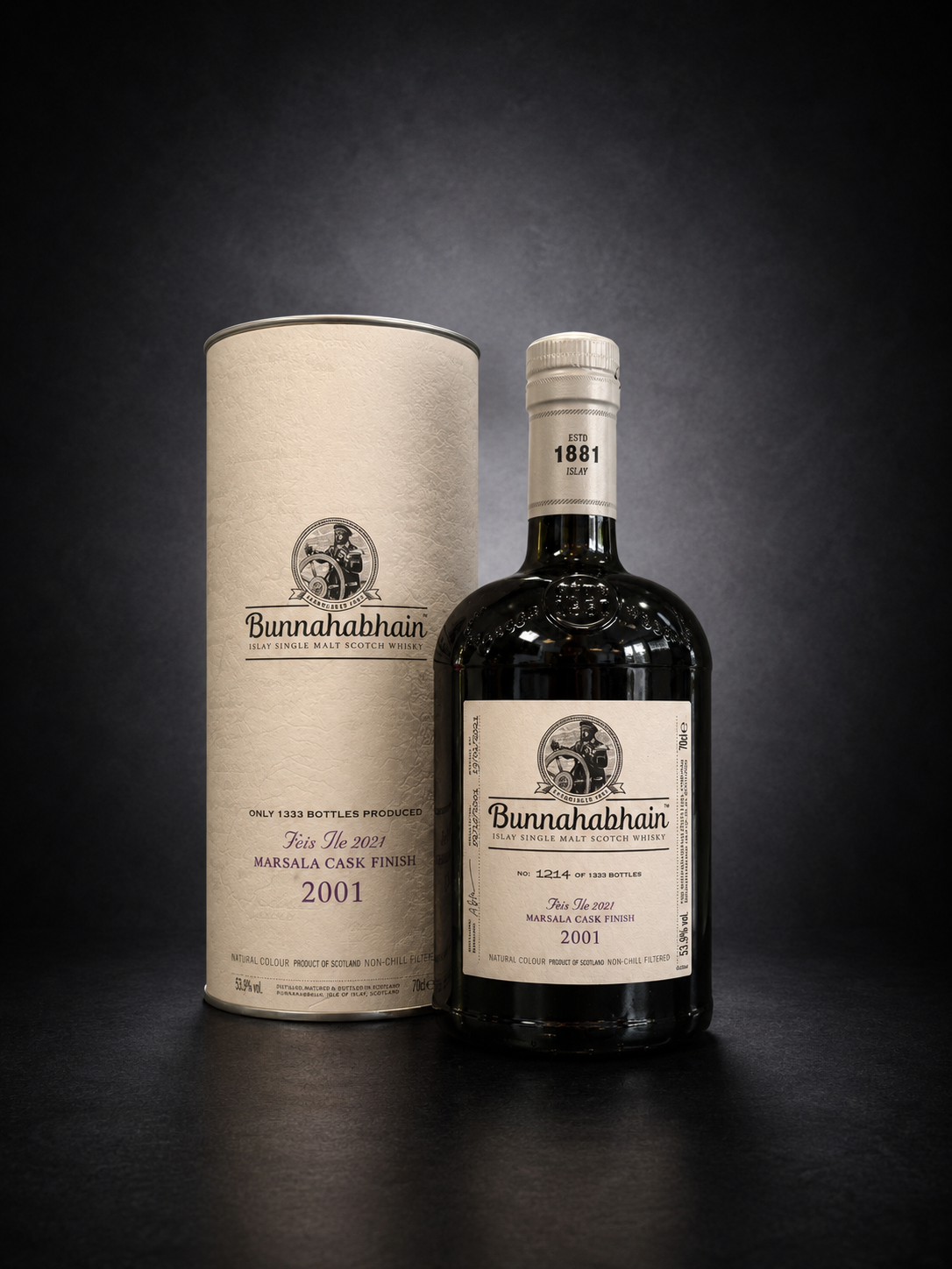 Bunnahabhain 2001 - Marsala Finish