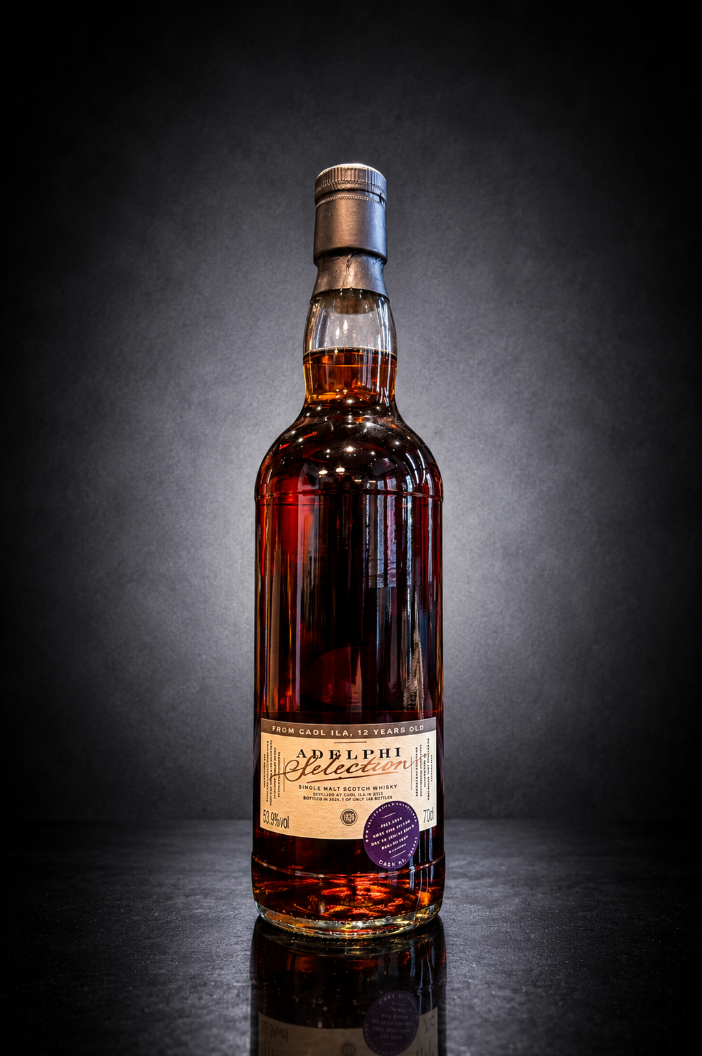 Caol Ila 12 Years Old 2008 Adelphi