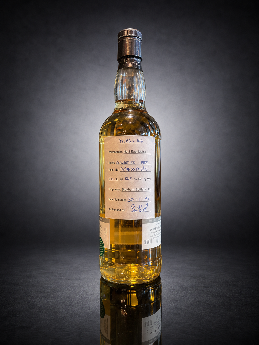 Glenrothes 1985 12 Year Old Adelphi 