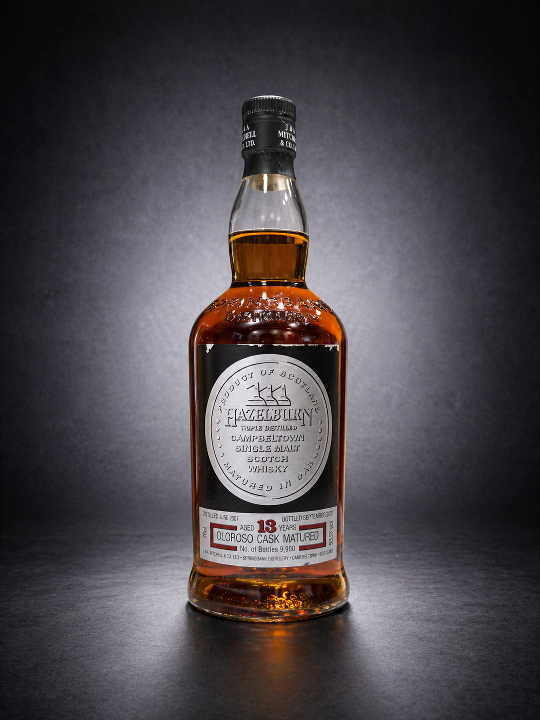 Hazelburn 13 Year Old 2007 - Oloroso Cask
