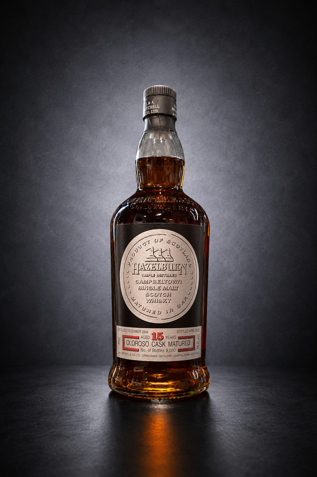 Hazelburn 2006 15 Year Old Oloroso Cask