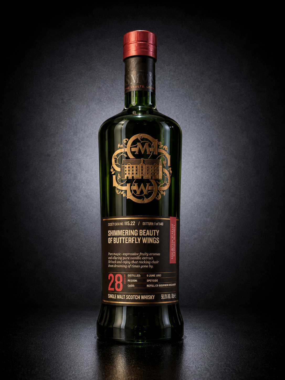 SMWS- Shimmering Beauty of Butterfly Wings